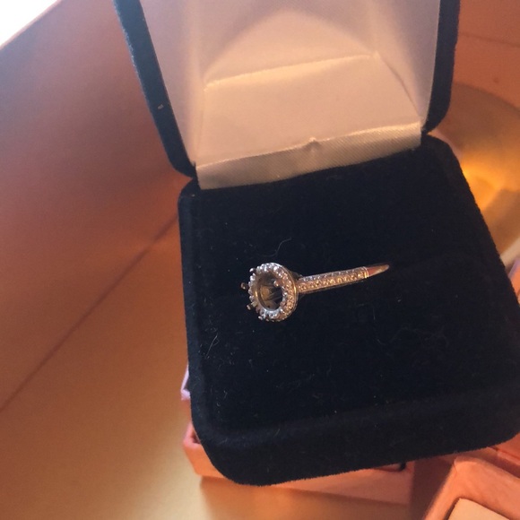 Tacori Diamond Halo Semi mount ring - Picture 6 of 10